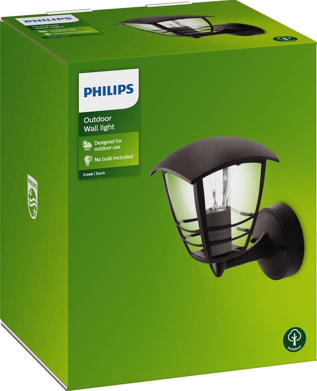 Philips Creek væglanterne E27