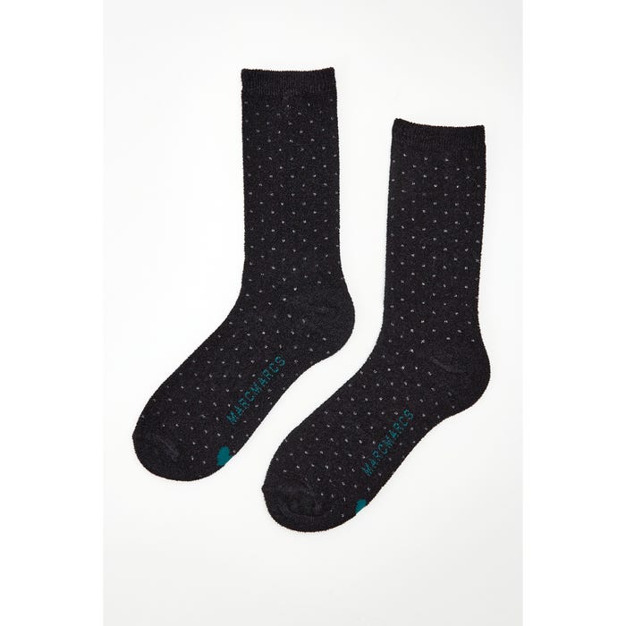 Marcmarcs-Velvet sokken bolletjes - MarcMarcs
