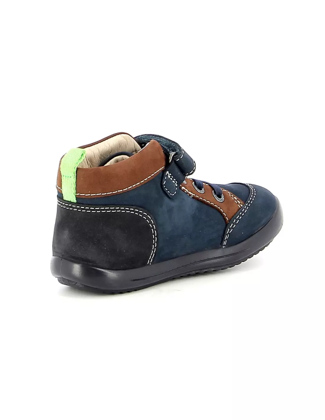 KICKERS KINOE - Bottes Marinemarrontricolore