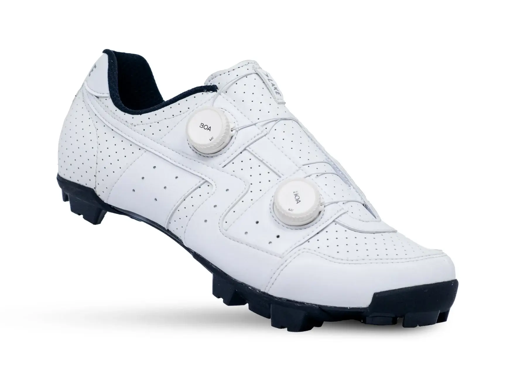 Lake MX30G Wide Mountainbikeschoenen Clarino Wit Heren