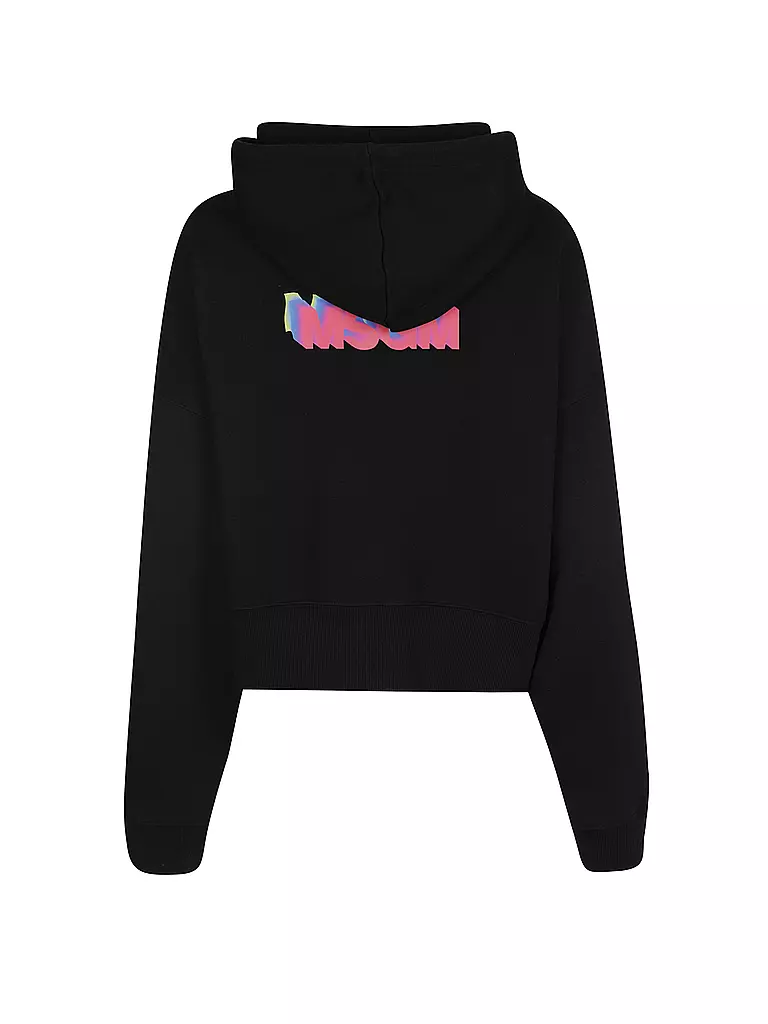 MSGM Kapuzensweater - Hoodie  schwarz
