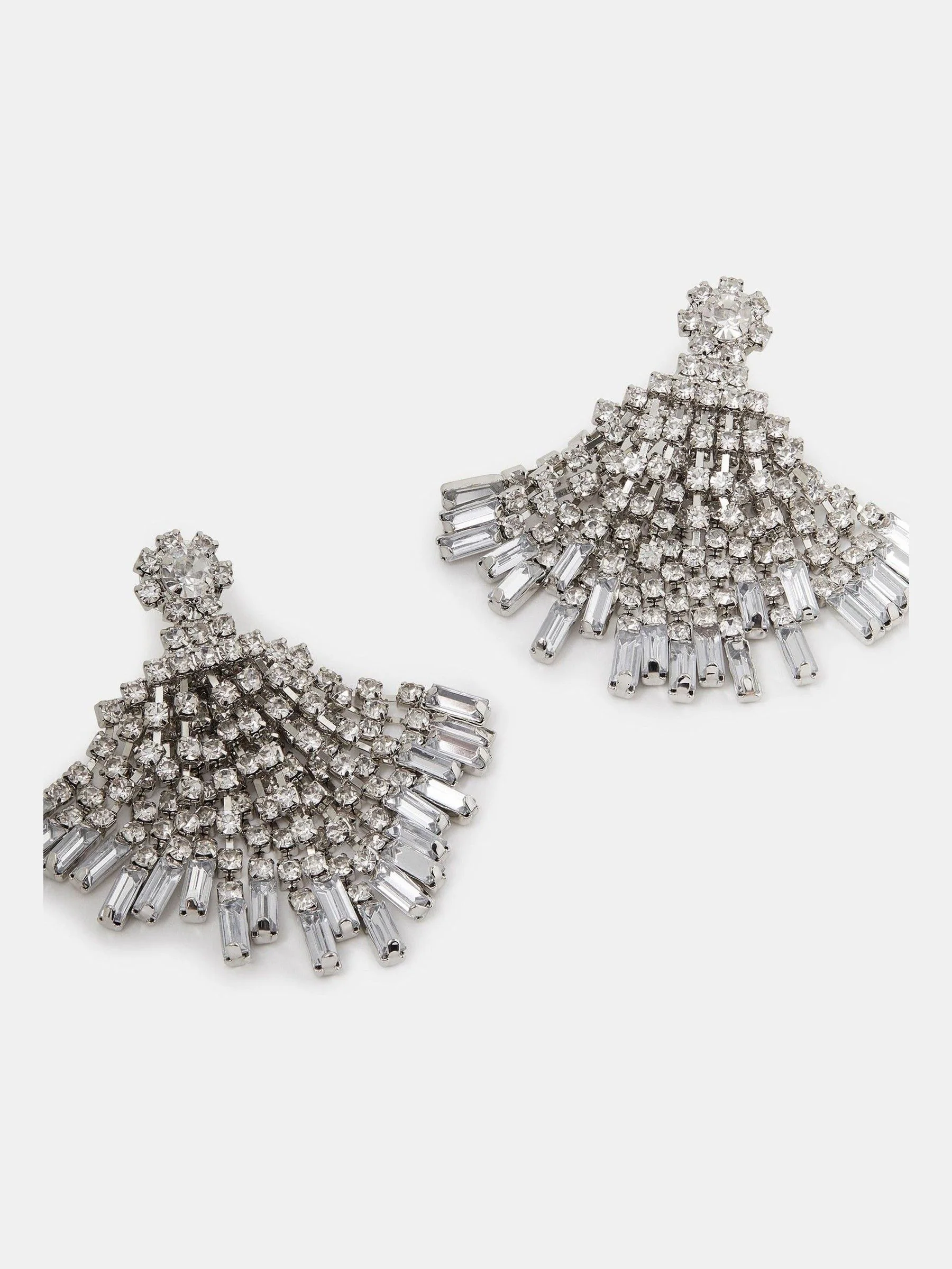 Accessorize Jewel Chandelier Drop Earrings