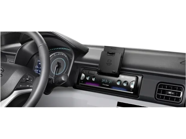 Pioneer SPH-20DAB - Bil - digital modtager - in-dash - Single-DIN - 50 watt x 4