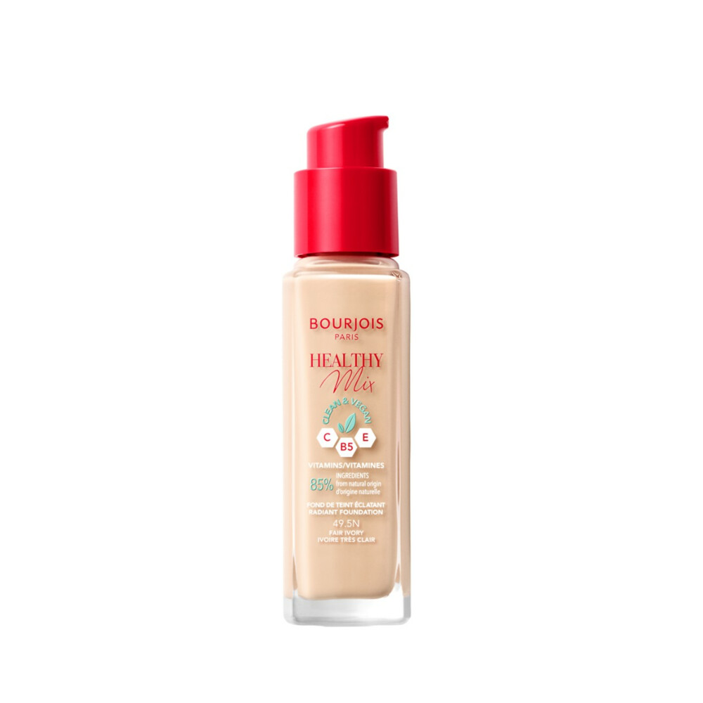 Bourjois Paris Healthy Mix Clean Foundation 49.5 Fair Ivory30 ml