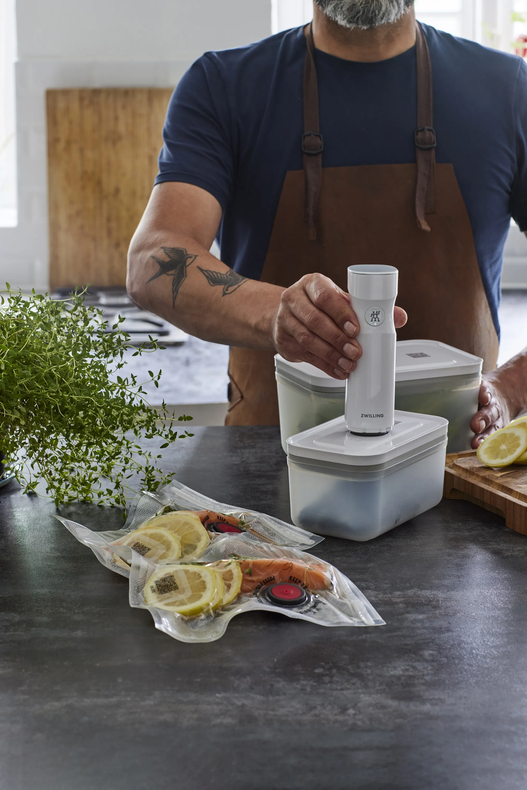 Zwilling Fresh & Save Vakuum Startersæt - 7 dele