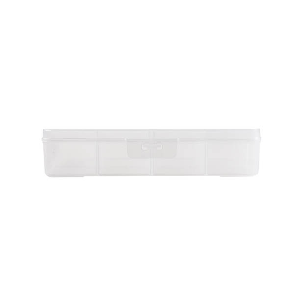 Q-line opbergdoos 16 vaks transparant