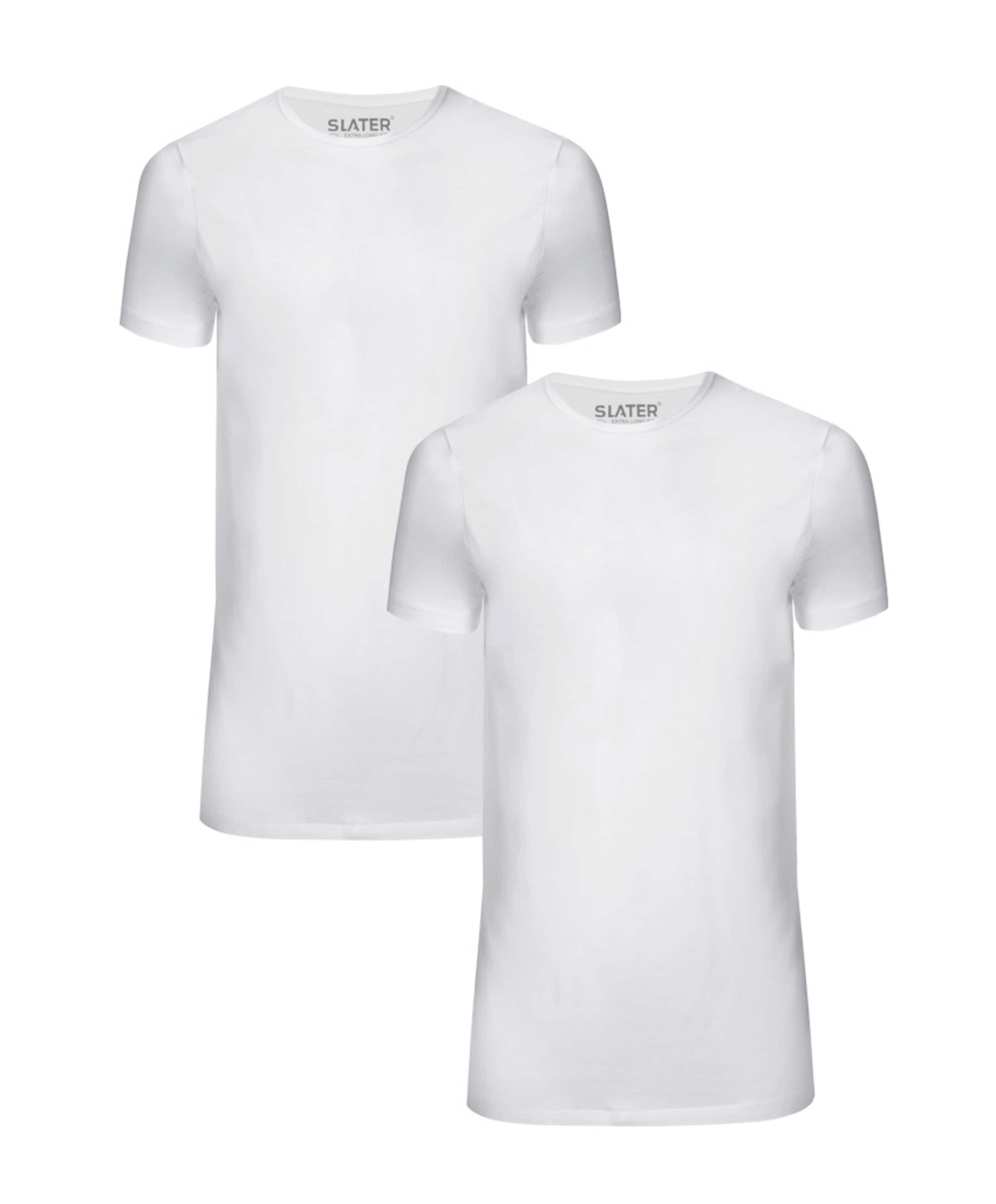 Slater Heren T-shirt wit