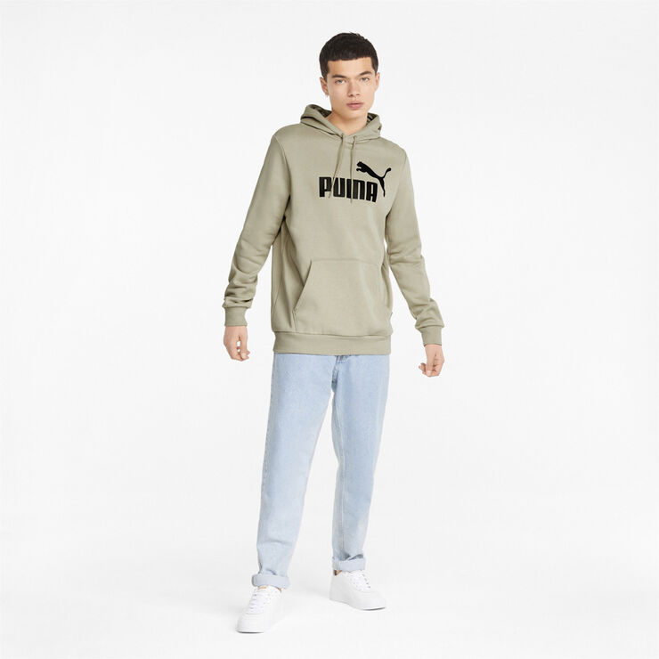 Puma Essentials Big Logo hættetrøje Brun