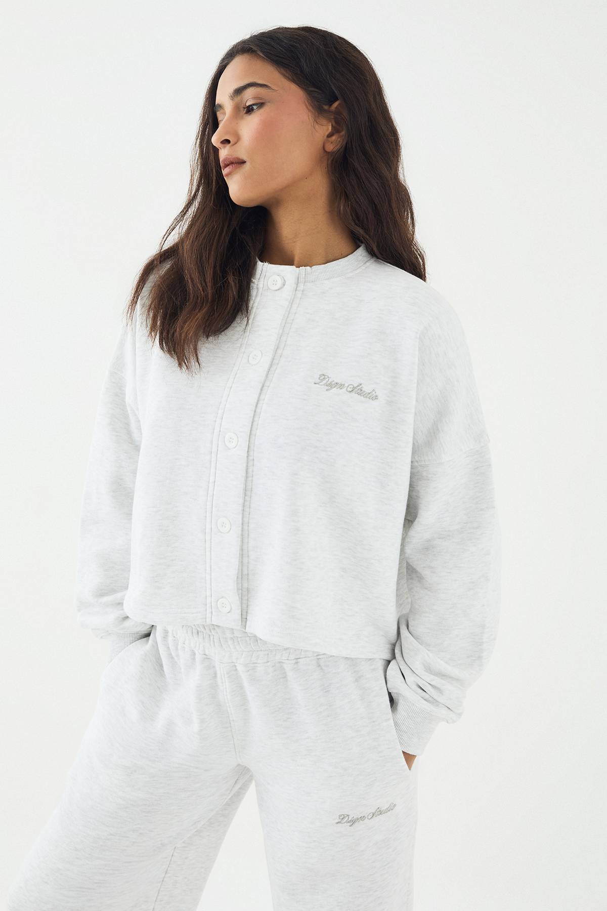 Cardigan Sweatshirt Boutonné DSGN Studio