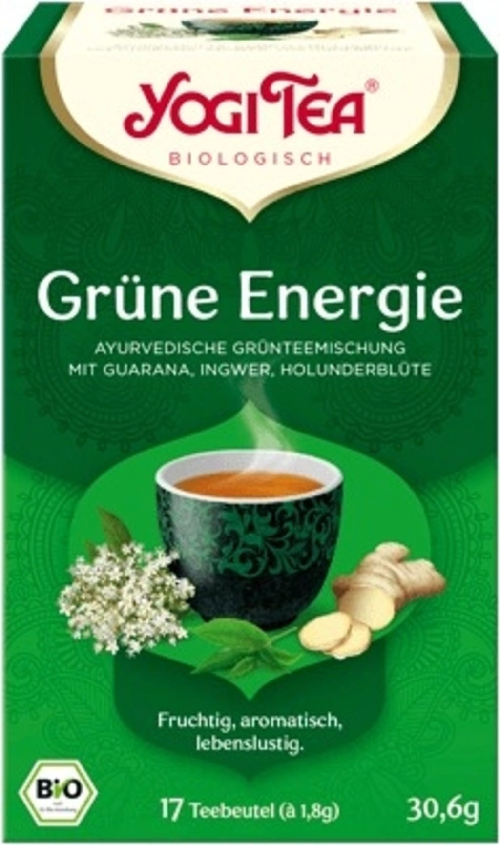 Yogi Tea  Grüne Energie Bio, 30,60 g