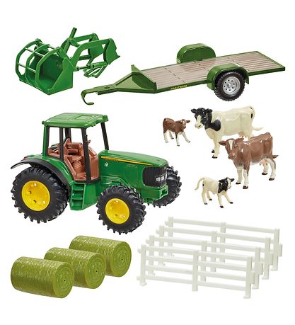 Britains Spielset - 43257 - John Deere - 20 Teile - Farm In eine