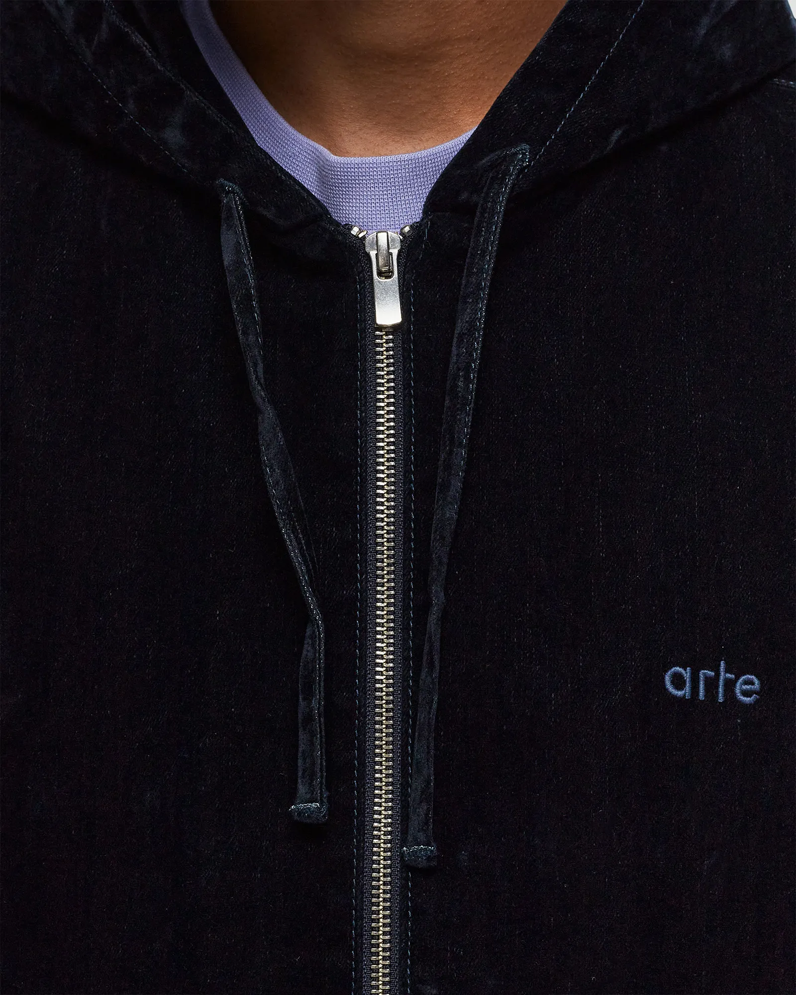 Arte Antwerp Velvet Flock Jacket