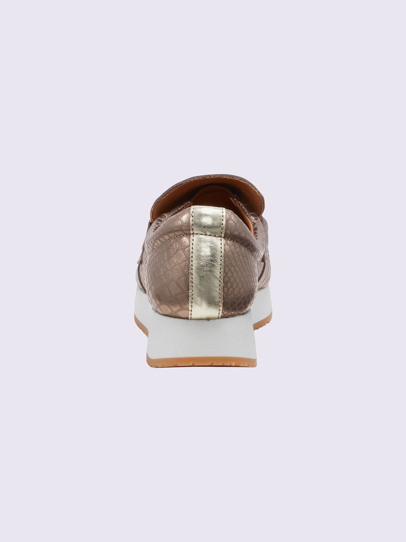 Trotteurs cuir de chèvre gaufré