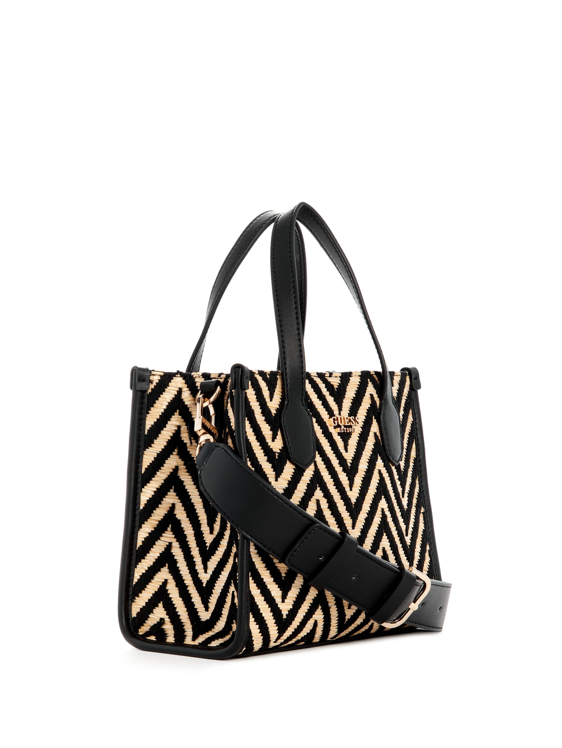 Bolsa pequena Silvana Chevron