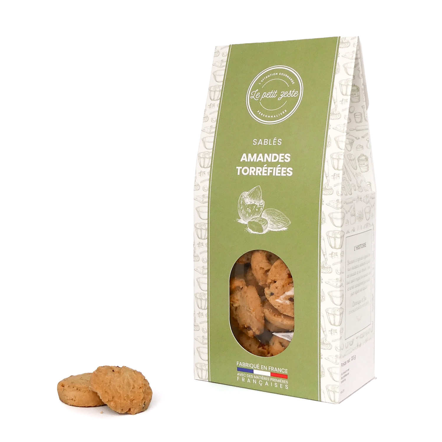 Sablés aux amandes torréfiées