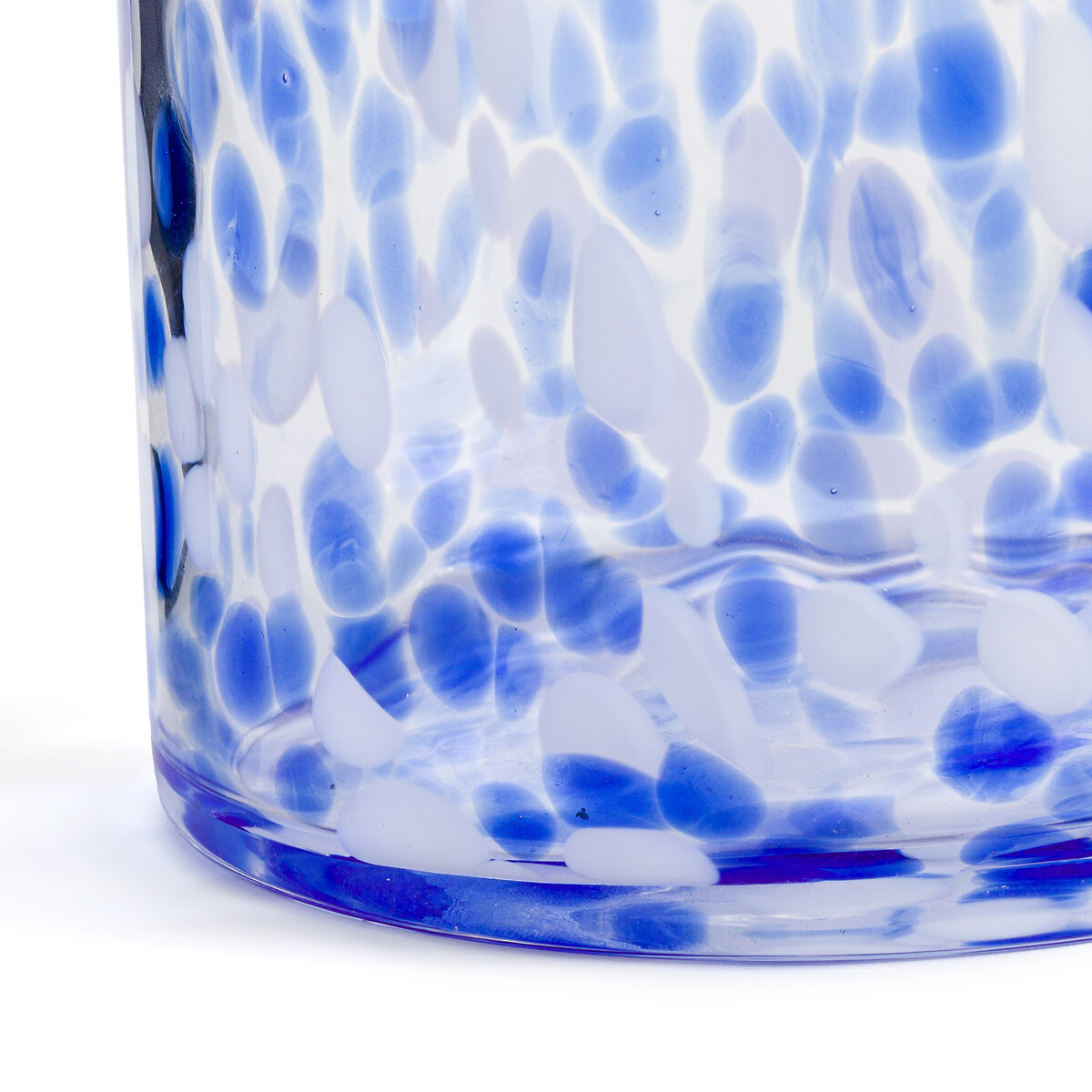LA REDOUTE INTERIEURS<br>Vaso de vidro salpicado Alt.25 cm Giori