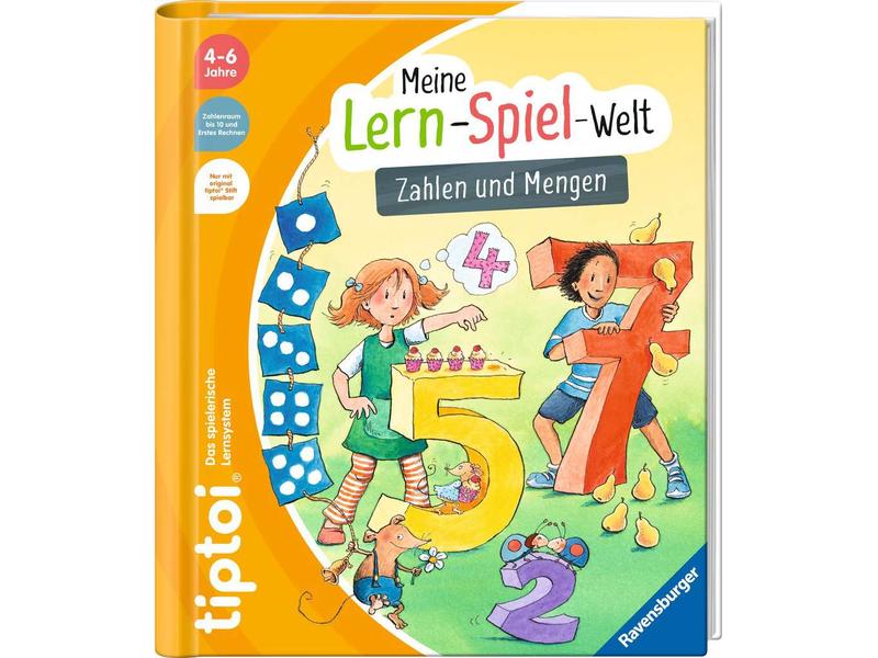 tiptoi Lernbuch Meine Lern-Spiel-Welt: Zahlen und Mengen Zahlenraum bis 10 und erstes Rechnen