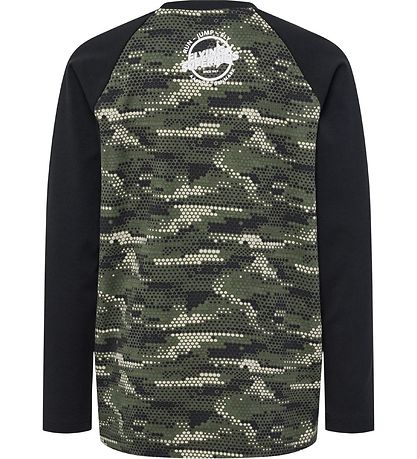 Hummel Pullover - hmlFSK - Grün/Schwarz