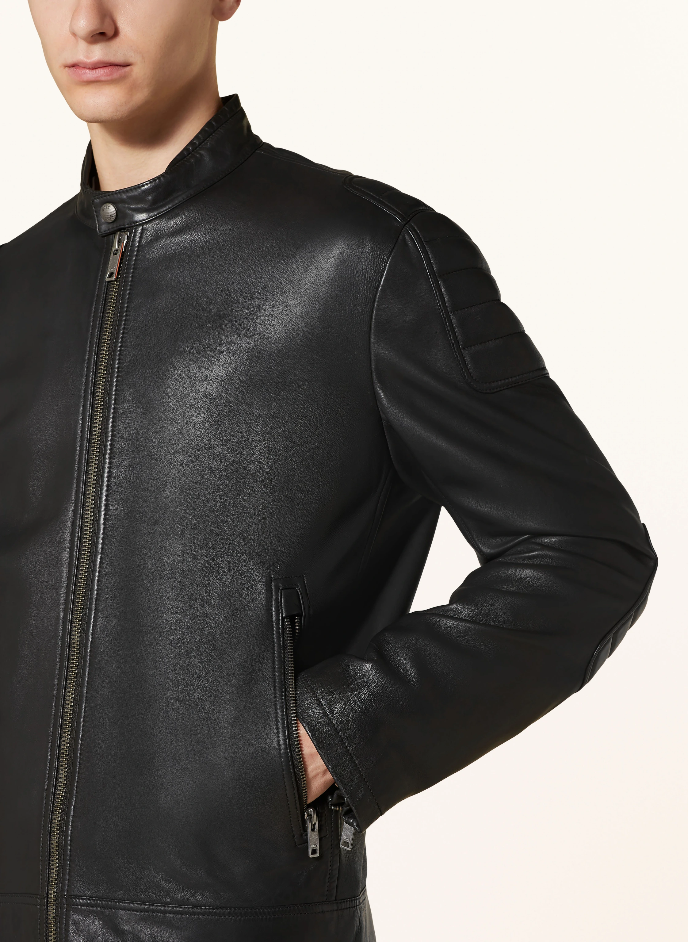 BOSS Lederjacke JOMOTO