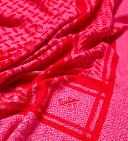 Lala Berlin Schal - Triangle Trinity Classic+ M - Pink