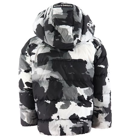 Dolce & Gabbana Daunenjacke - Graue Camouflage
