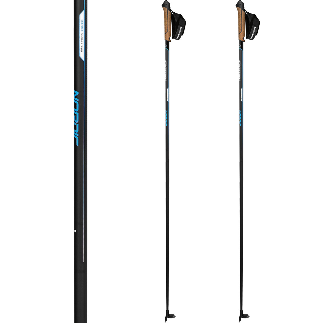 Komperdell Nordic CX-100 Cork blue | Classic | Langlaufstöcke | Langlauf | XSPO