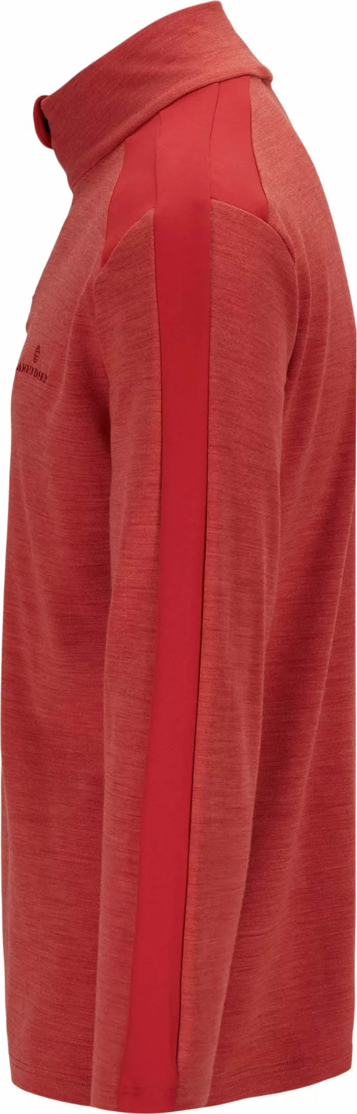 5Mila Half Zip Herre 161/Weathered Red