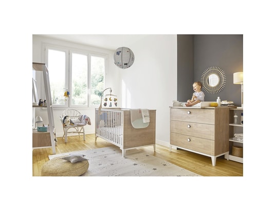 GALIPETTE - Plan à langer pour commode à langer Marcel - Bois blanc
