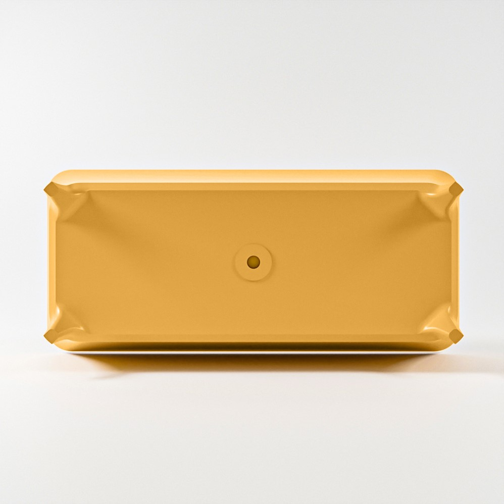 Mondiaz Lundy vrijstaand bad 170x75cm kleur ocher