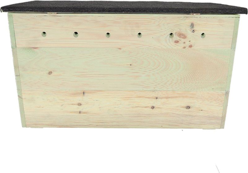 Egelhuis - XL - FSC Gecertificeerd Hout - Met Dak Scharnier