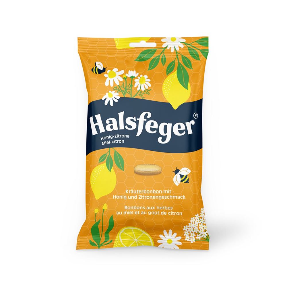 GORGE CLAIRE Kräuterbonbon<br>90 g, Beutel, Honig-Zitrone