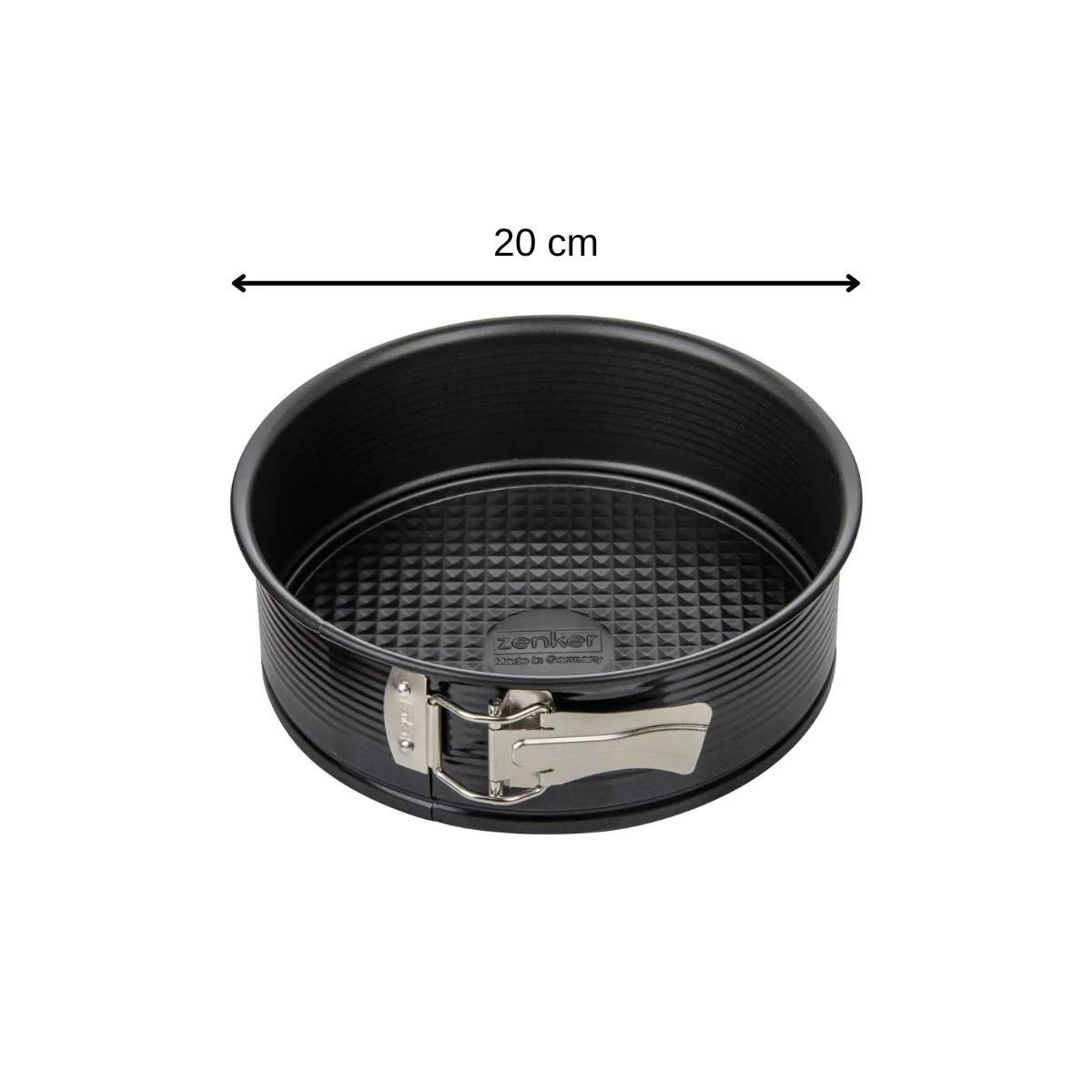 Moule à manqué à charnière 20 cm Black Metallic Zenker