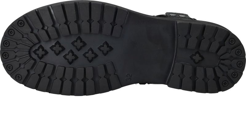 Vingino Carice Bikerboots Zwart Meisjes