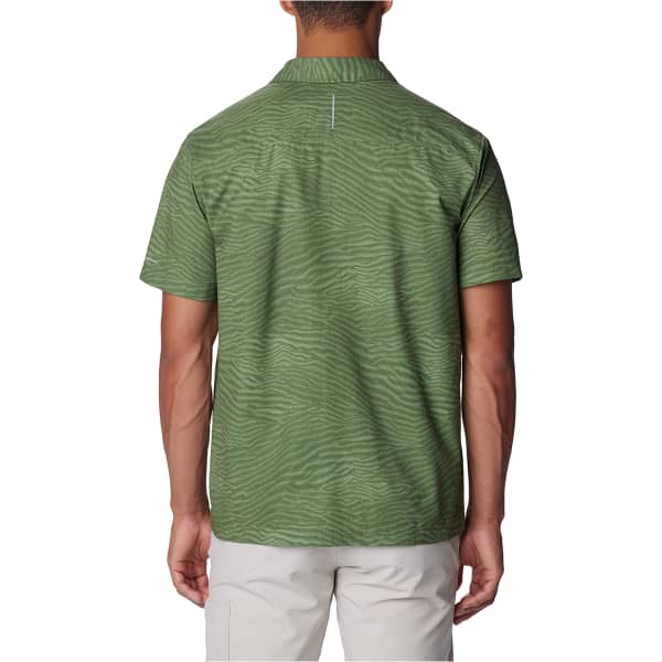 Chemise randonnée COLUMBIA BLACK MESA LW SHORT SLEEVE SHIRT CANTEEN VARIEGATED PRINT