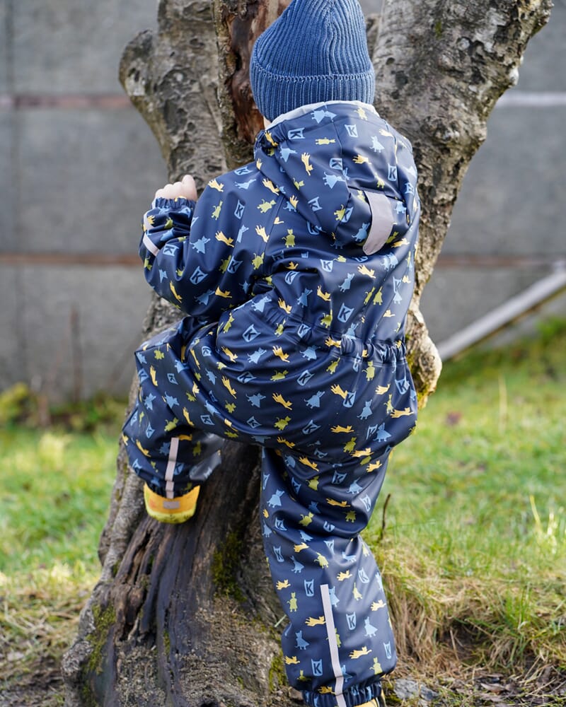 Heilårsregndress Hagl marine - Kattnakken - Rumpetroll