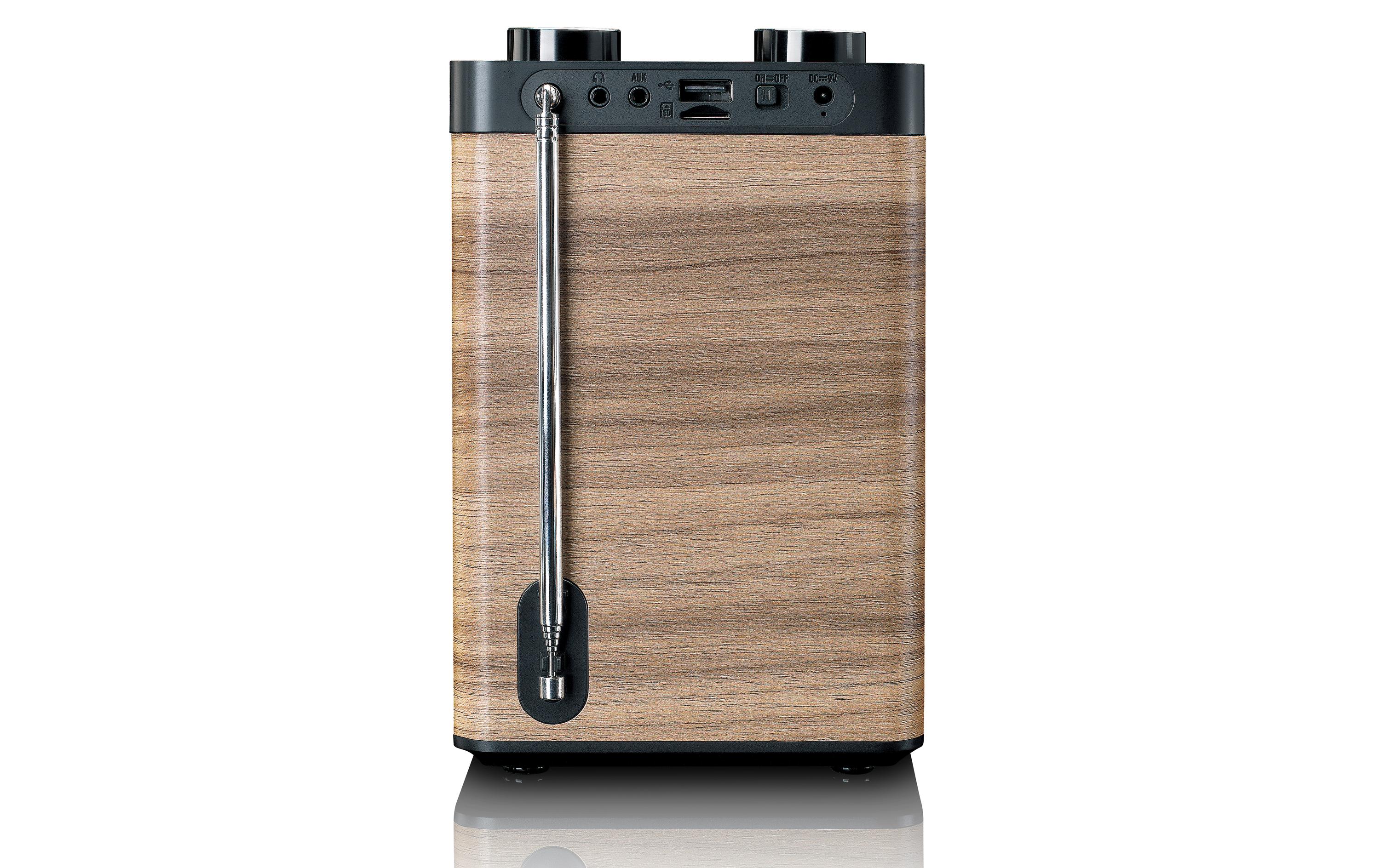 DAB+ Radio PDR-060WD Schwarz/Weiss<br>DAB+-Radio mit Bluetooth und Akkubetrieb