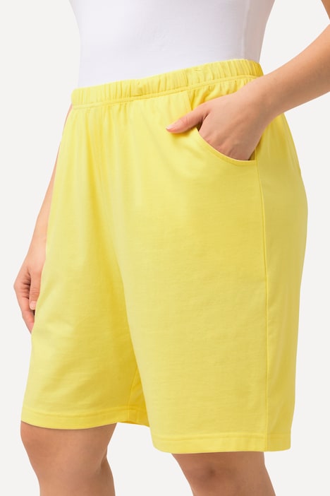 Jerseyshorts, Taschen, Elastikbund