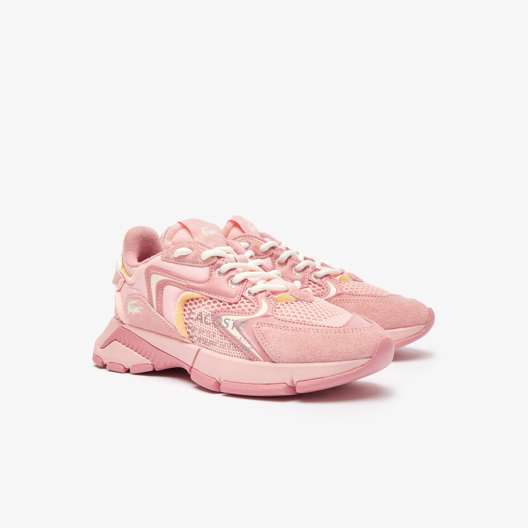 Damen L003 Neo Sneaker aus Textil Sneakers - Rosa - Lacoste - Damen