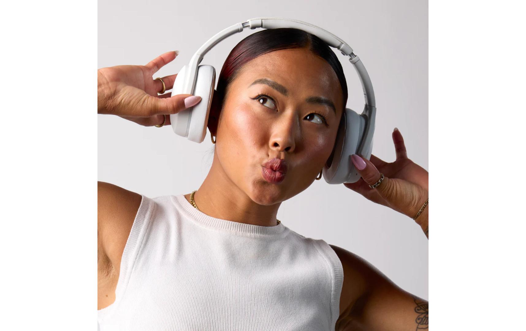 Wireless Over-Ear-Kopfhörer Crusher Evo Weiss<br>Kabellose Over-Ear-Kopfhörer