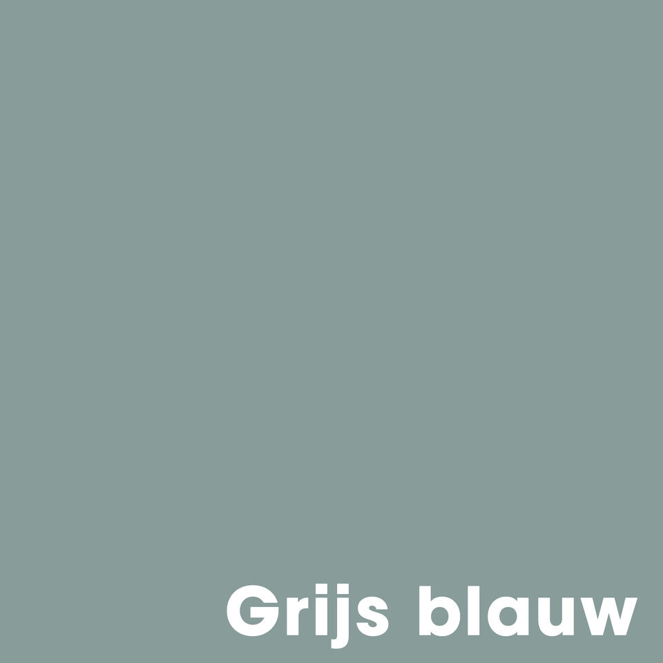 Muurverf Mat Grijs Blauw 1 l