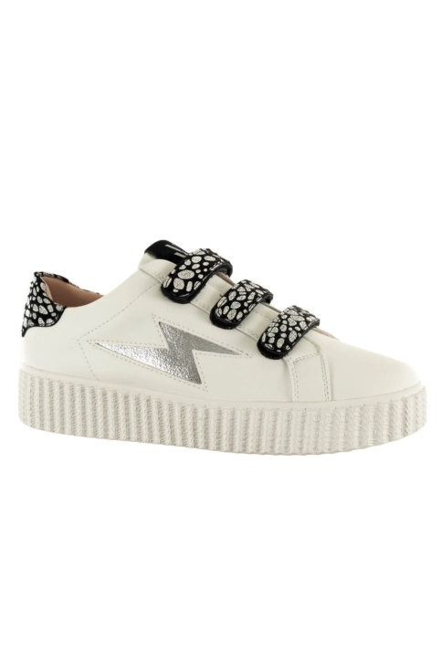 Baskets basses vanessa wu daisy argent