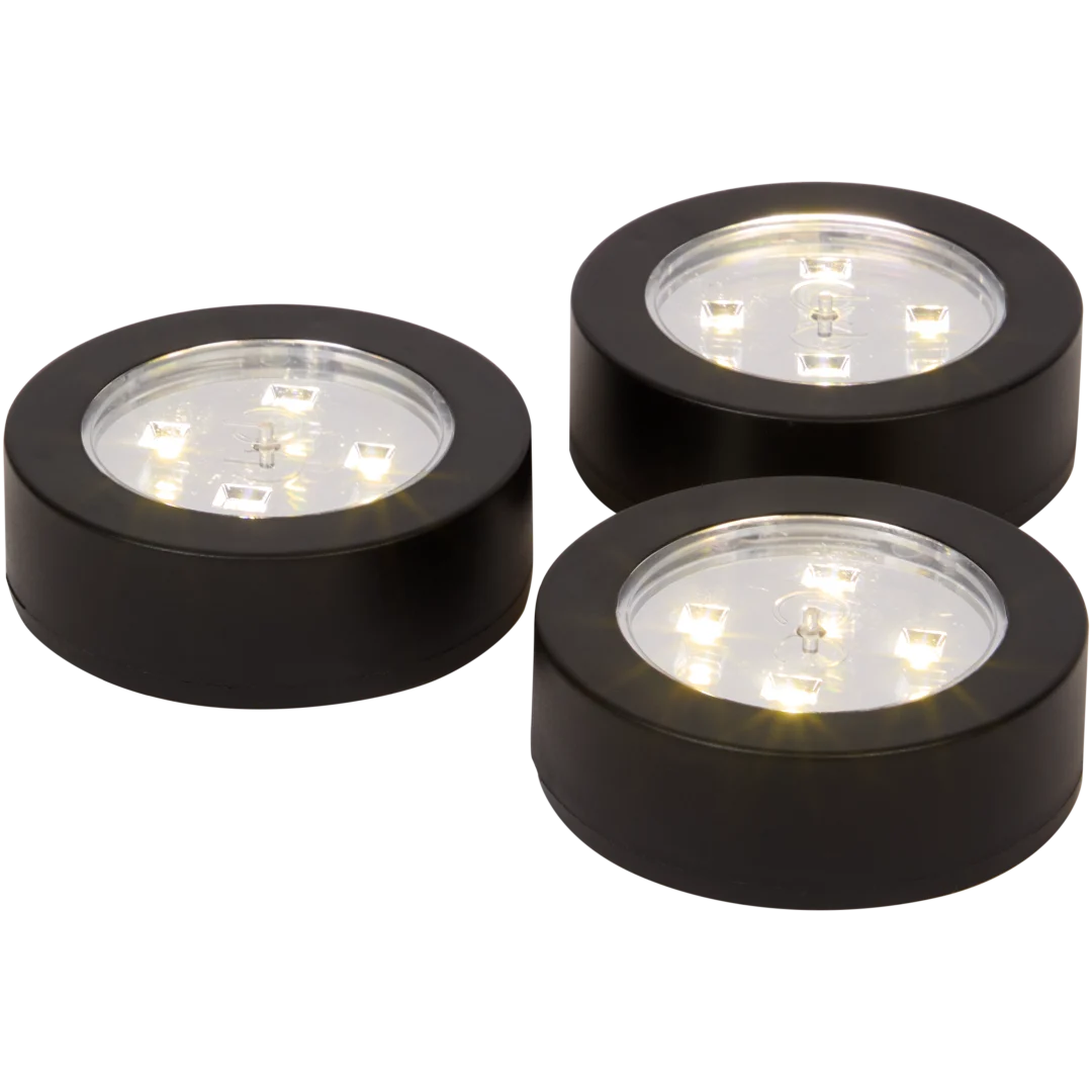 Grundig led-druklampen 25 lumen | diverse kleuren