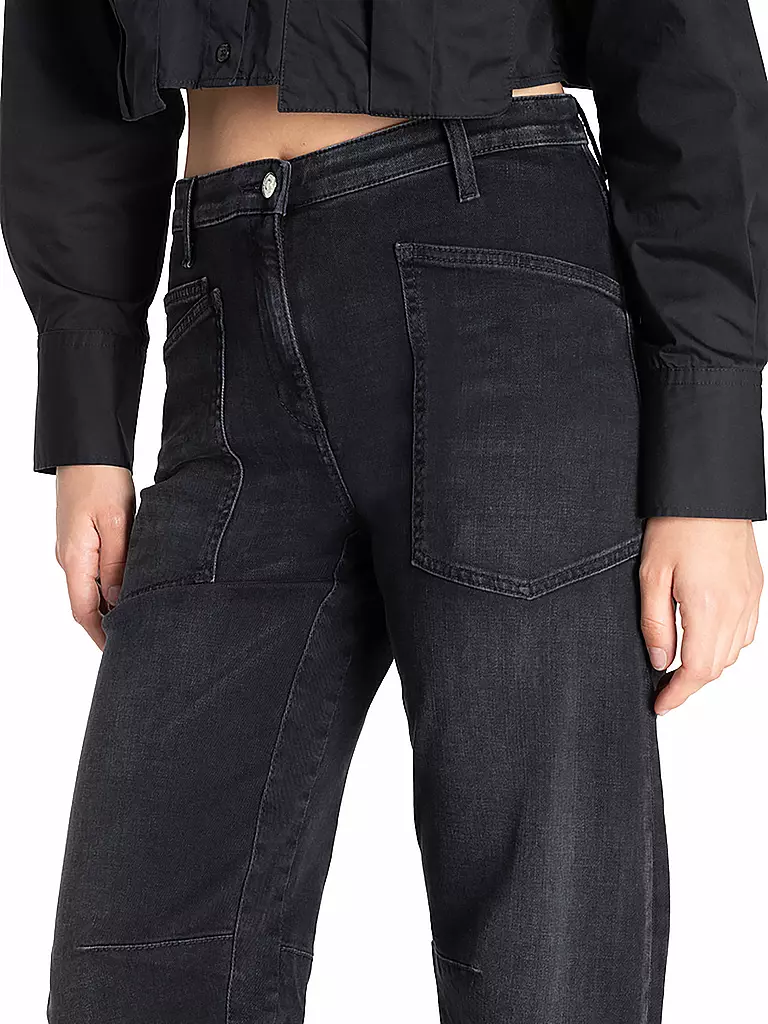 CAMBIO Jeans Balloon Fit OCEAN schwarz