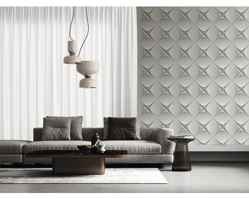 Erfurt vliesbehang 1003767 EcoDeco Fresco wit