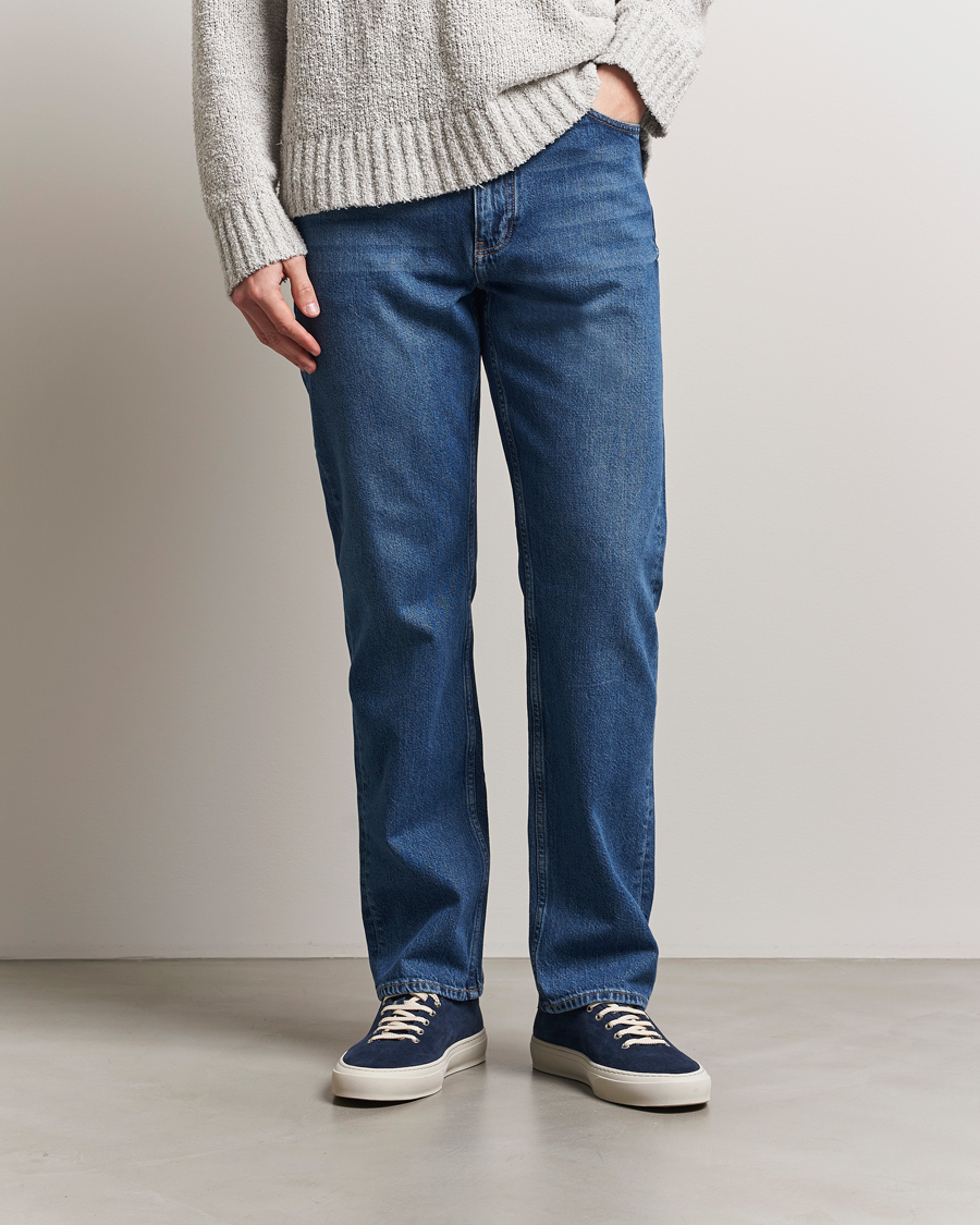 J.Lindeberg Cody Washed Reg Jeans Mid Blue