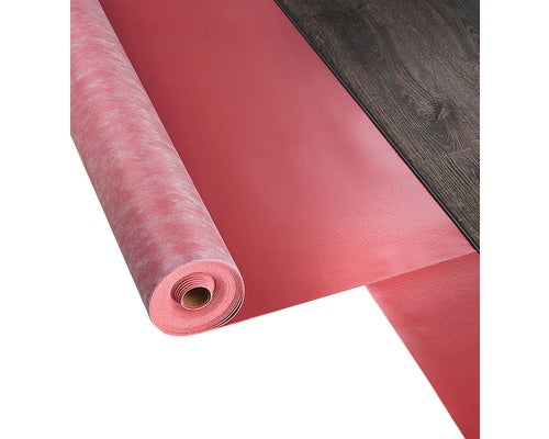Blijvend elastische SPC-ondervloer 10x1 m, 1,0 mm dik, voor zwevende plaatsing van vinylvloeren