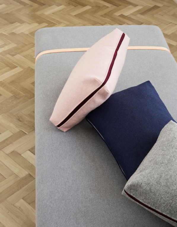 Ferm Living Turn Daybed bank Cotton lichtgrijs