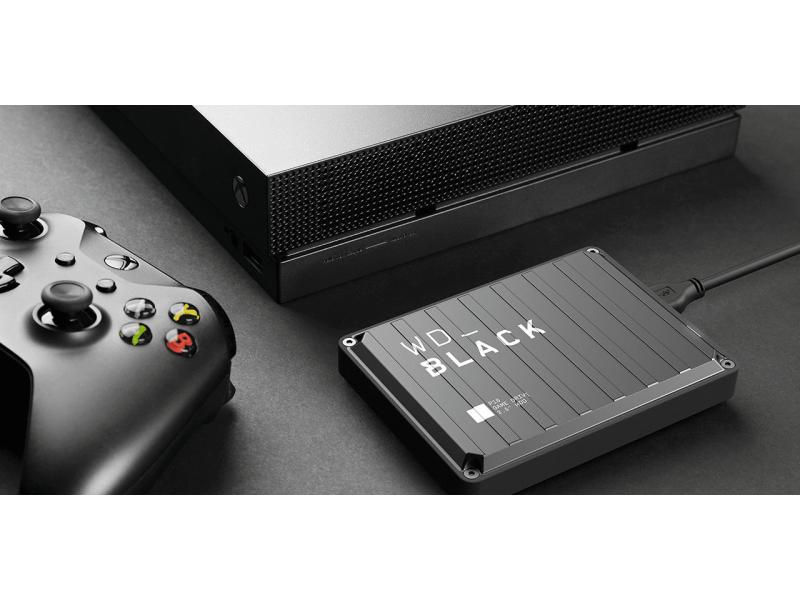 WD Black Externe Festplatte WD_BLACK P10 Game Drive 5 TB Tragbarer Speicher für Ihre Spielesammlung