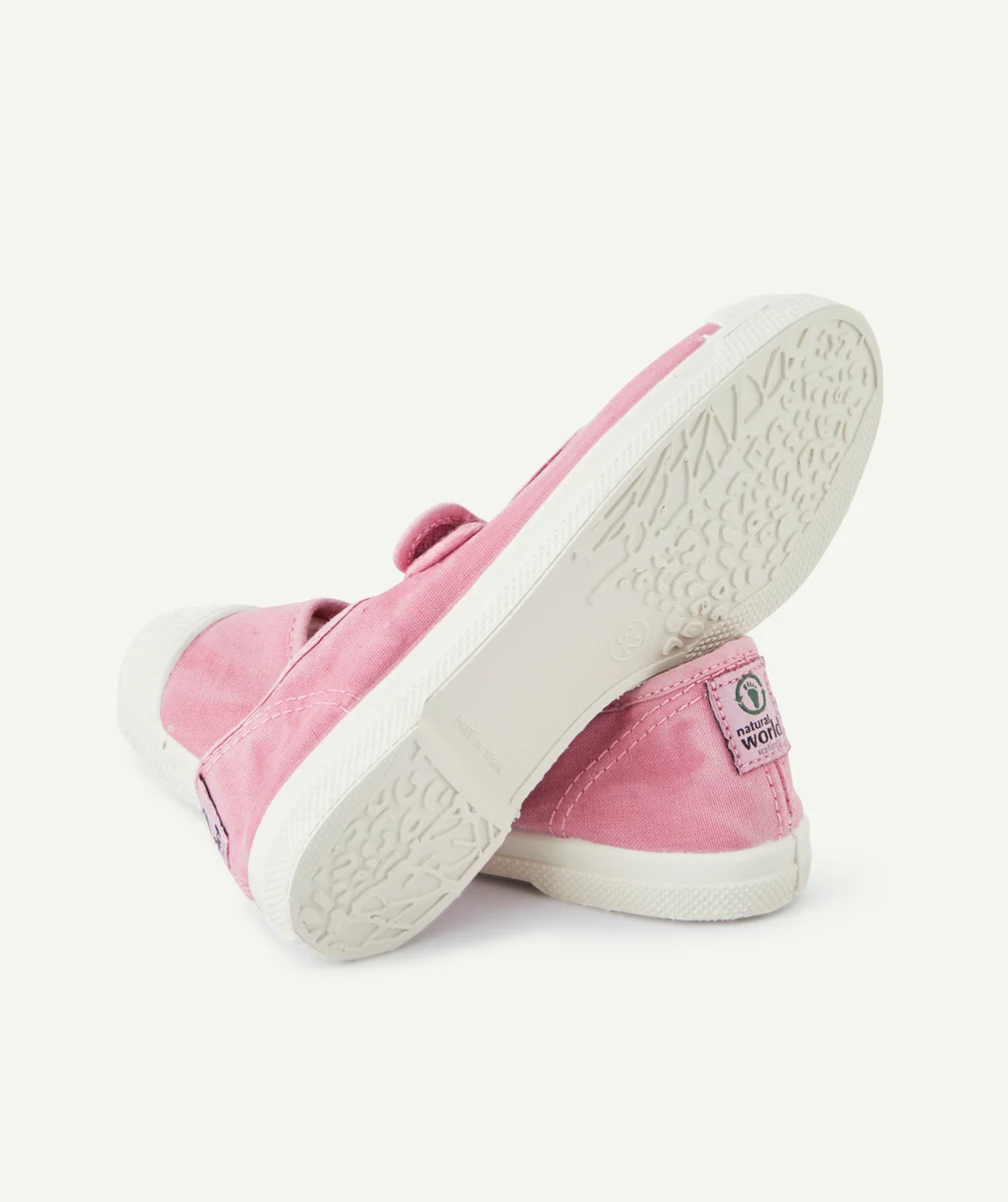 NATURAL WORLDBALLERINES ROSES EN TOILE FILLE