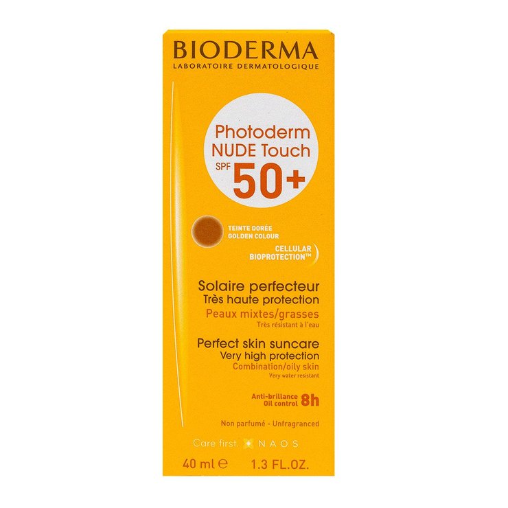 Photoderm Nude Touch SPF50+ solaire protecteur 40ml doré